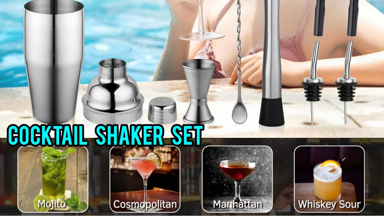 cocktail shaker set |how to use cocktail shaker set |#recipe |susantha 11| #Shorts