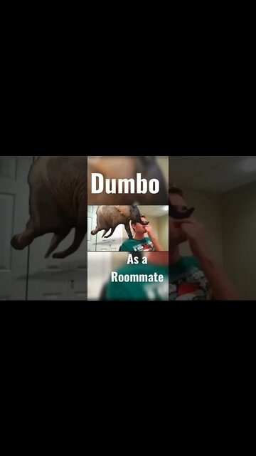 Dumbo as a Roommate #shorts