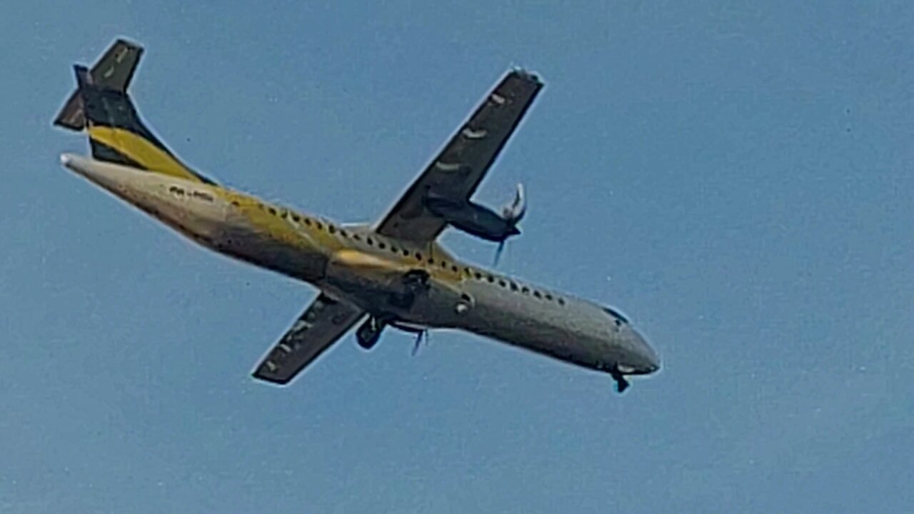 ATR72-600 PR-PDX vindo de Fernando de Noronha para Fortaleza