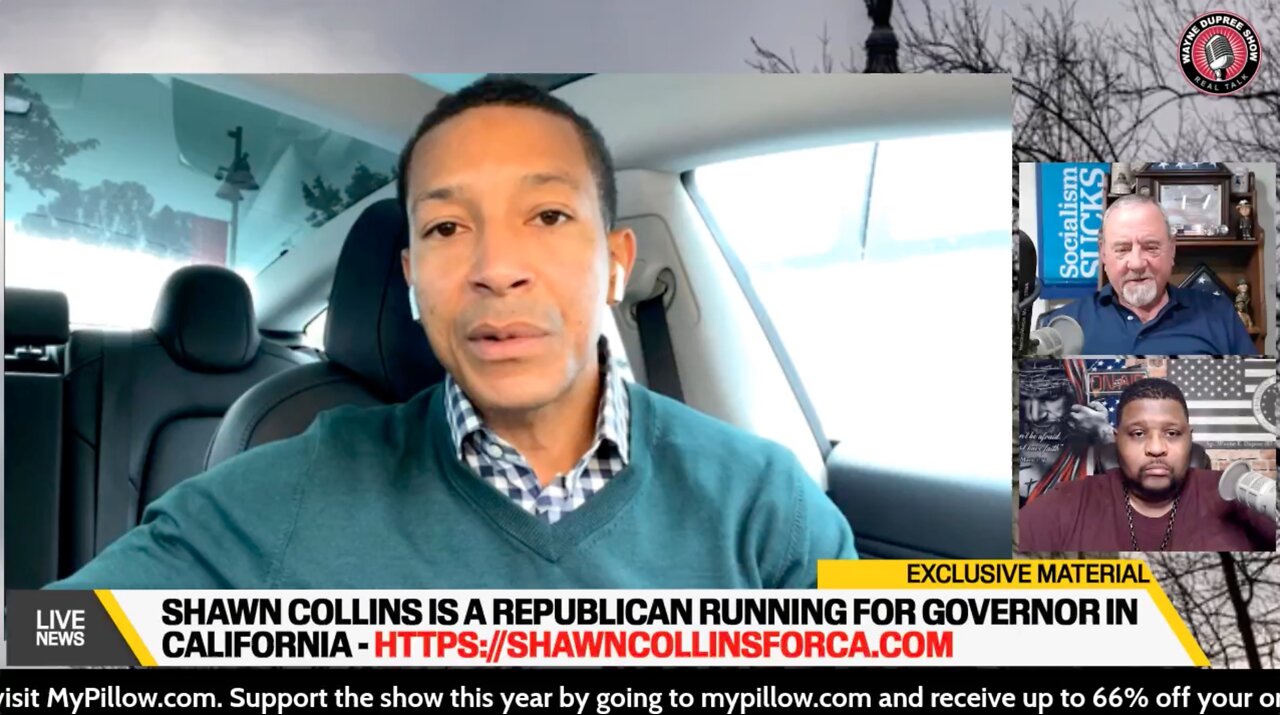 Shawn Collins Wants To Face Gavin Newsom In California's Gubernatorial Race