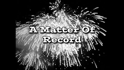 The Honeymooners - "A Matter of Record"