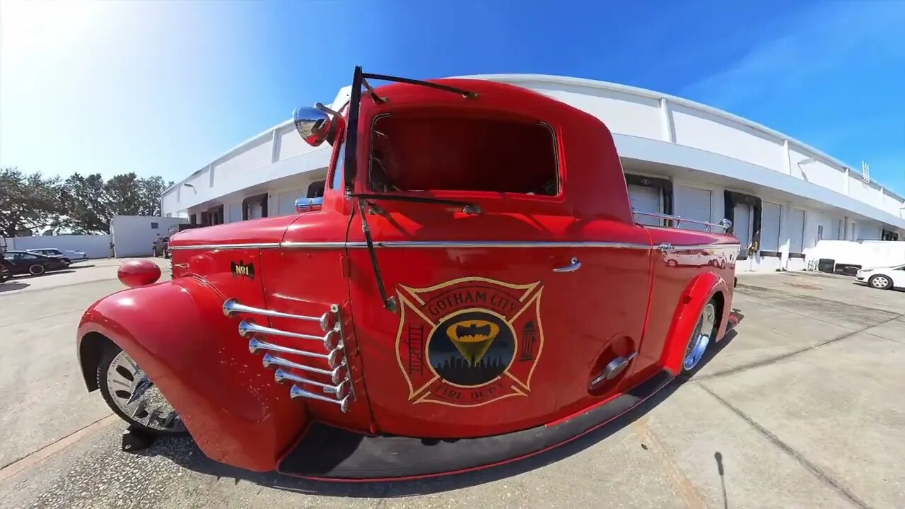 Gotham City Fire Dept - 1940 American LaFrance Fire Truck #batman #gotham