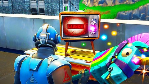 *NEW* Rocket Launch Countdown Until Rocket Destroys 'Moisty Mire' (Fortnite Battle Royale)