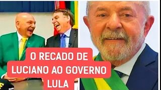 Luciano hang e o recado ao governo de Lula após golpistas no distrito federal