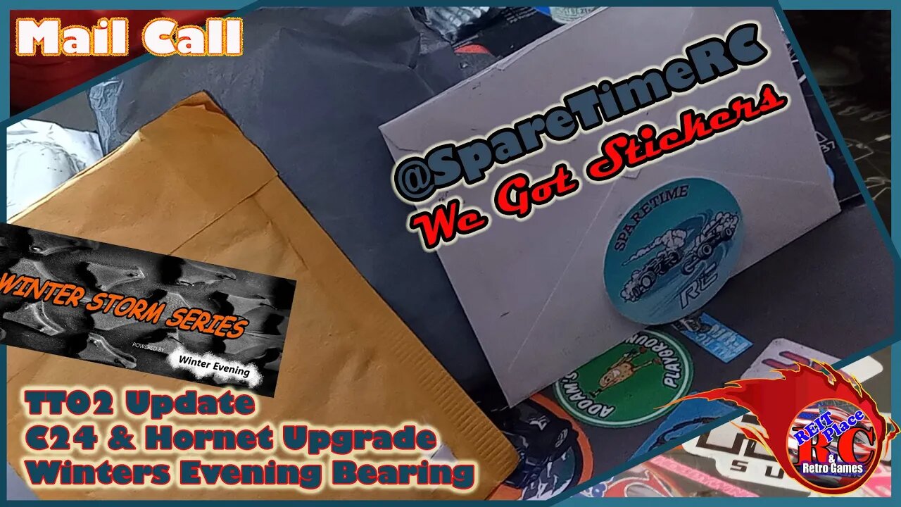 Mail Call - Shout Out @sparetimerc - TT02 Update - C24 & Hornet Upgrade - Winters Evening Bearing