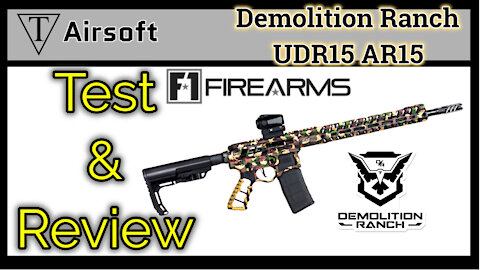 Demolition Ranch UDR-15 AR15 Airsoft AEG Review
