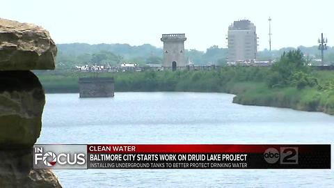 DPW begins work on Druid Lake project