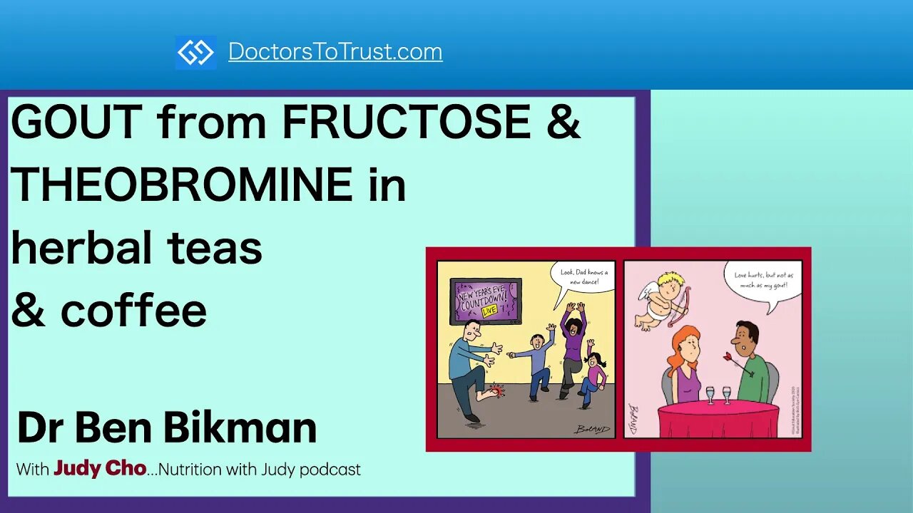 GOUT from FRUCTOSE & THEOBROMINE in herbal teas & coffee