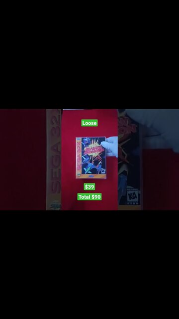 $100 Sega 32X Game collection community challenge