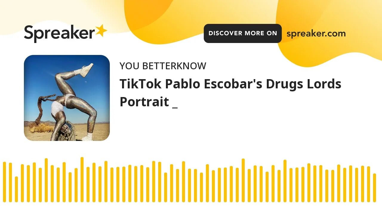 TikTok Pablo Escobar's Drugs Lords Portrait _