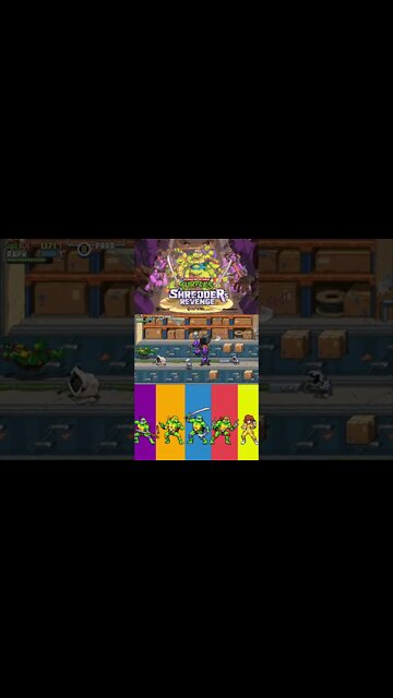 TARTARUGAS NINJAS SHORTS #58 - FASE 10