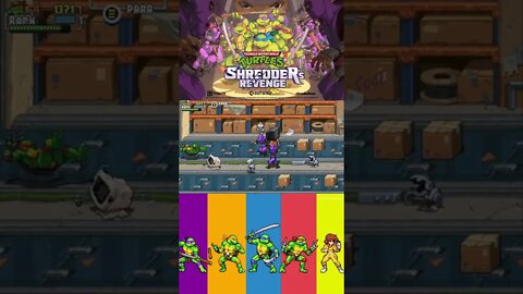 TARTARUGAS NINJAS SHORTS #58 - FASE 10