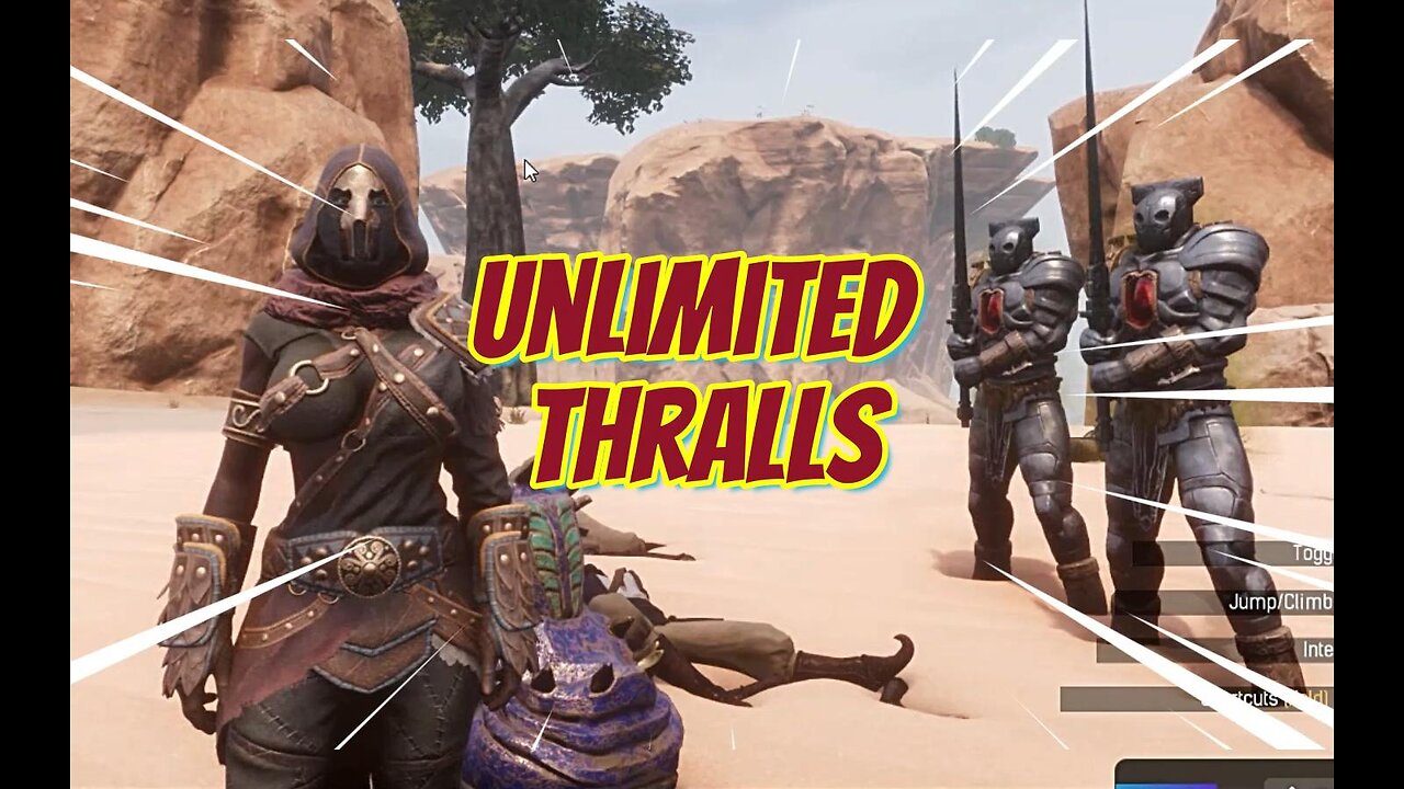 Conan Exiles Unlimited Thralls Big Busty #Boosteroid #conanexiles