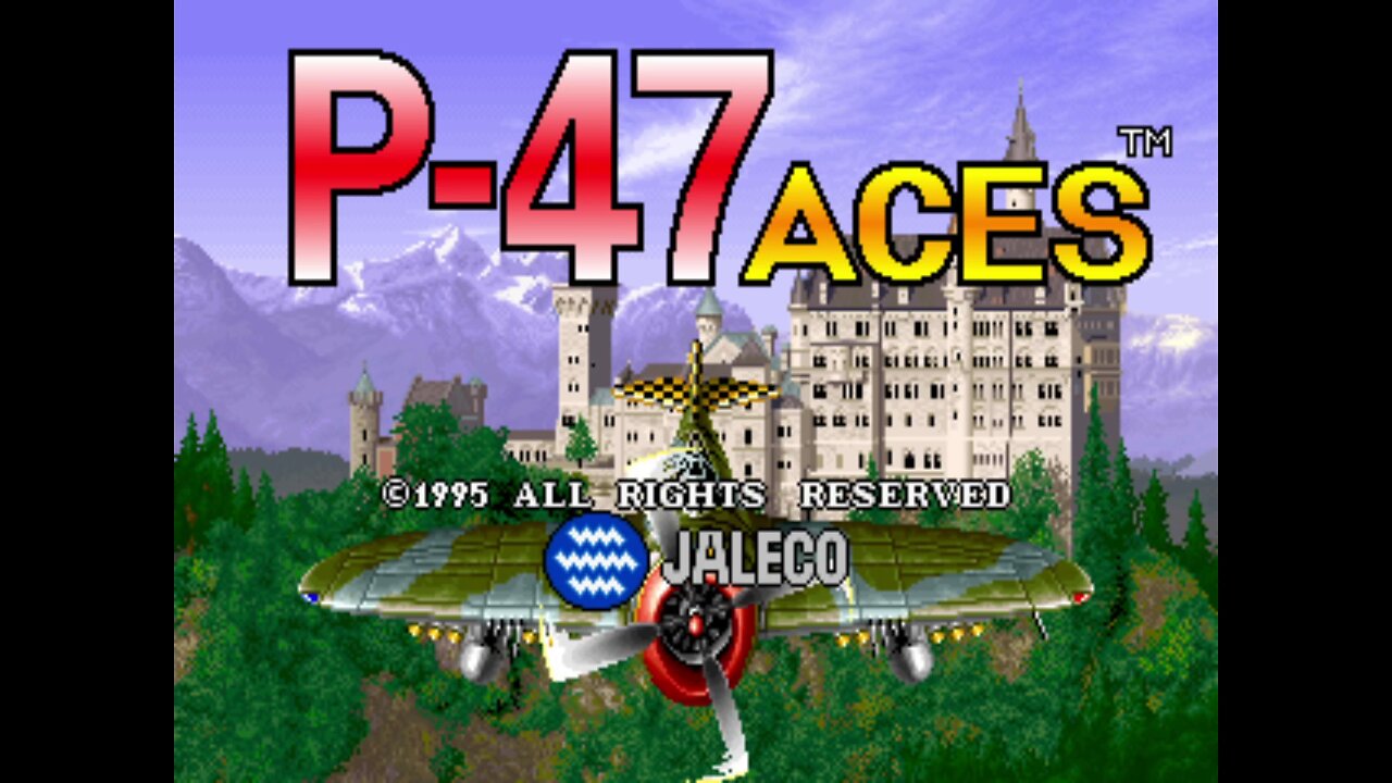 P-47 Aces Arcade Game, Jaleco 1995, longplay