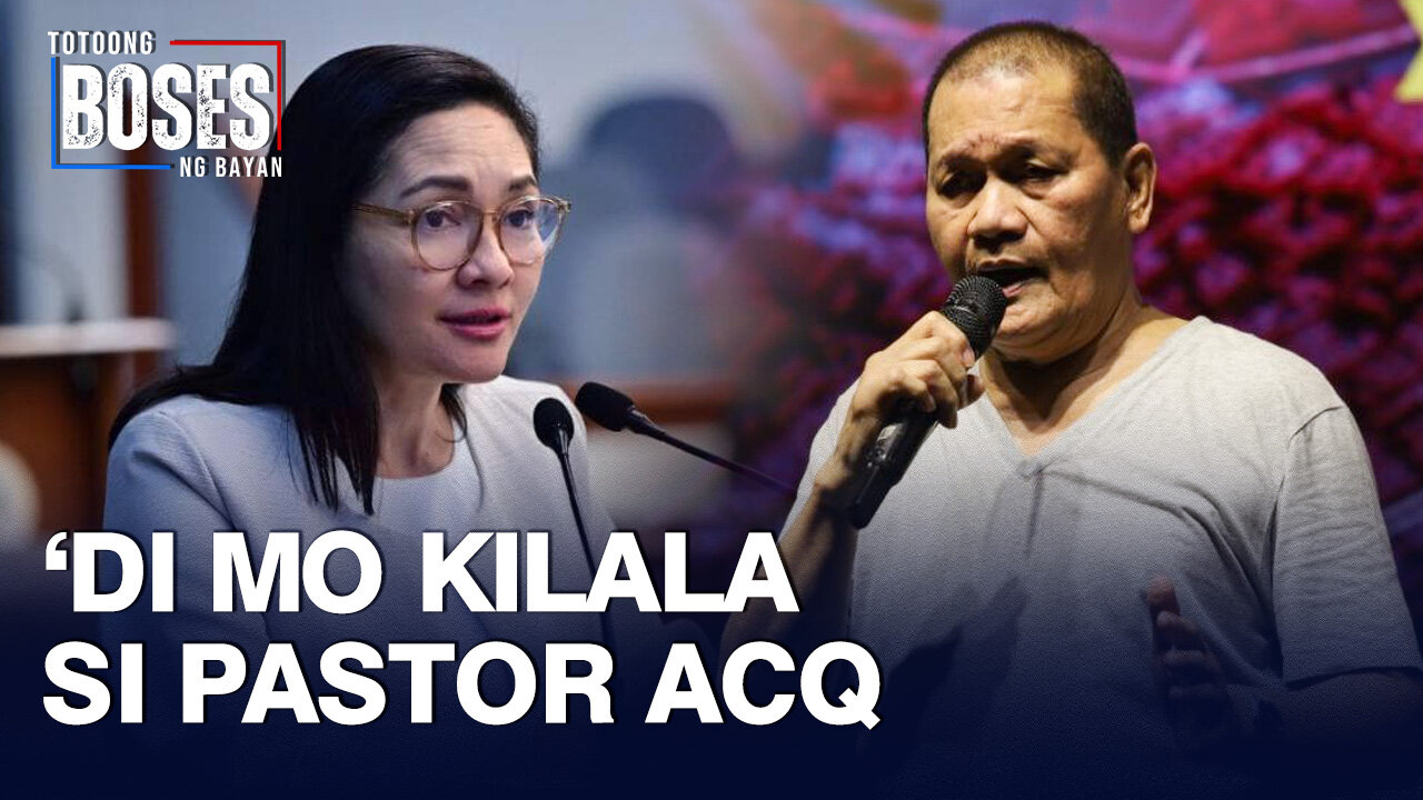 Gaano mo kakilala si Pastor ACQ para babuyin mo? —Ka Ramon kay Sen. Risa Hontiveros