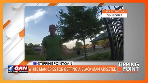 White Man Cries for Getting Black Man Arrested for Threatening to Stab His Family | TIPPING POINT 🟧
