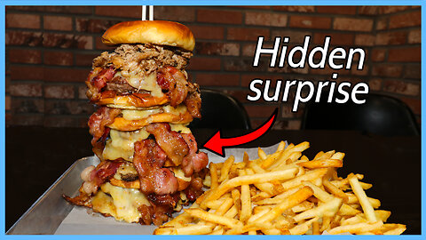 I Can’t Believe THIS HAPPENED With My Bacon Cheeseburger Challenge!