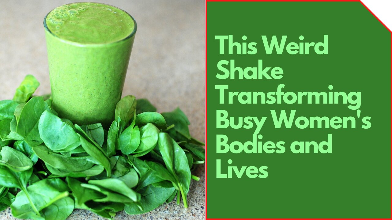 This Weird Shake Can Burn 3 Pounds in 3 Days !!! 🥤🧃