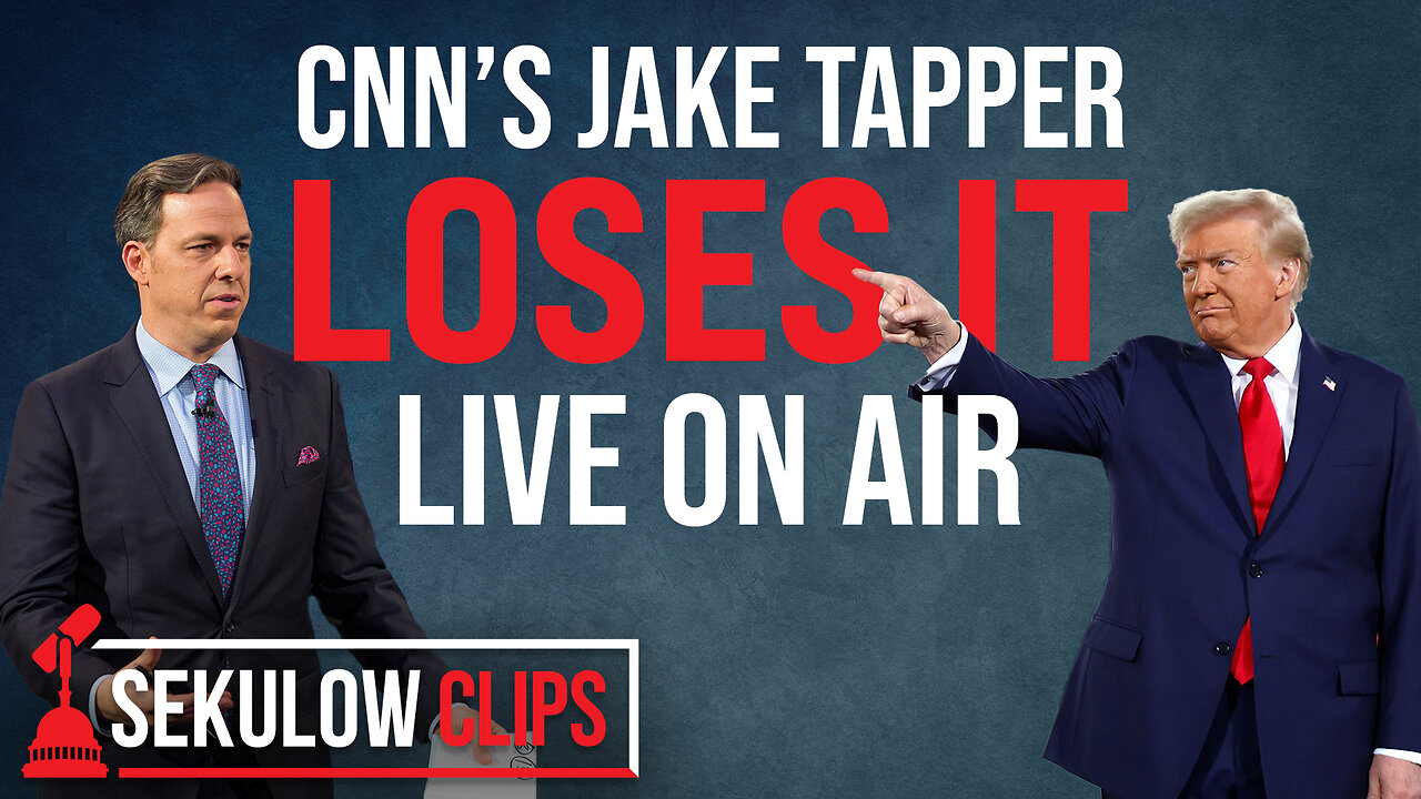 CNN's Jake Tapper Loses It LIVE on Air