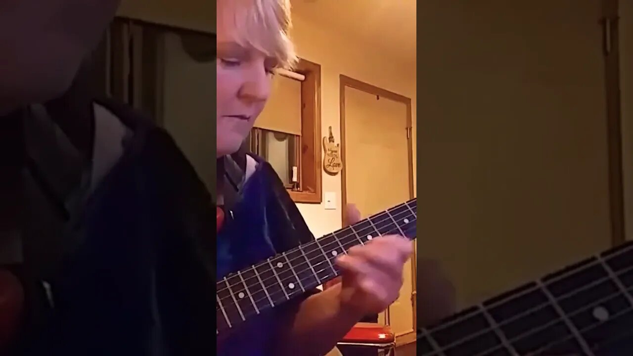Funk blues jam- Cari Dell- female lead guitarist