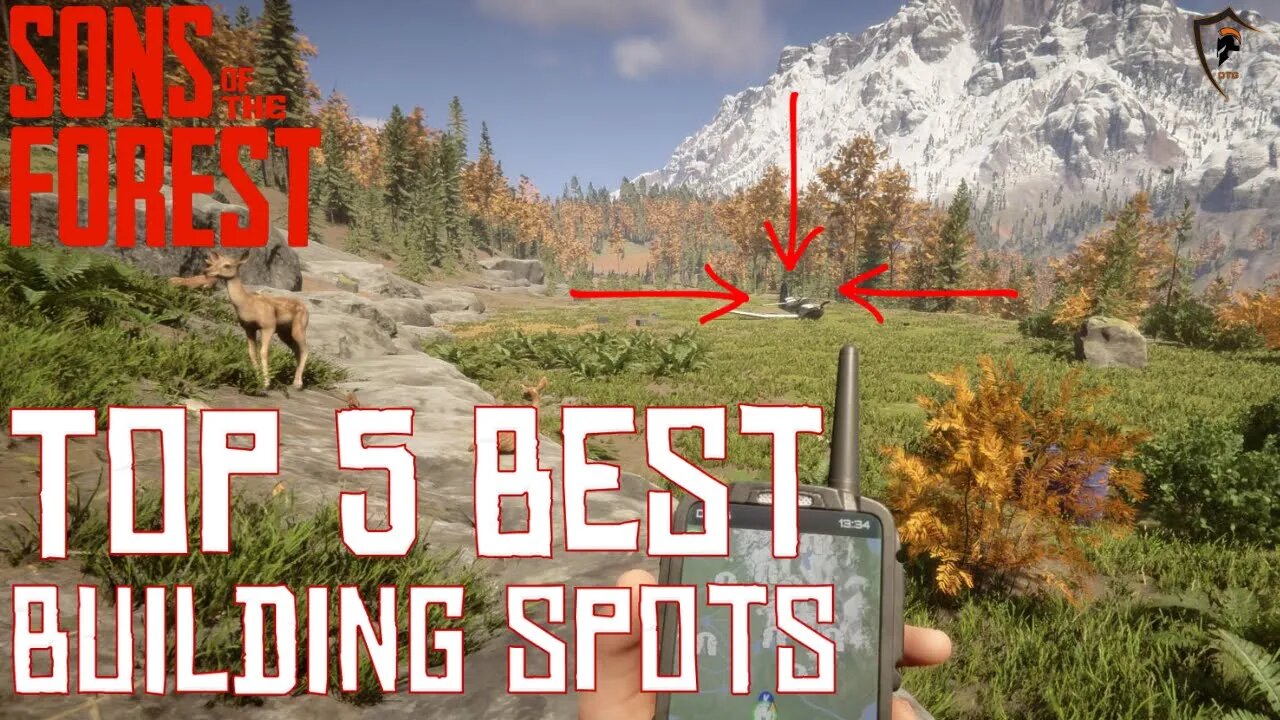 The Five Best Places to Build Your Camp in Sons of the Forest