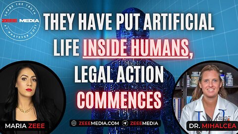 Dr. Ana Mihalcea - They Have Put Artificial Life INSIDE HUMANS, Legal Action Commences
