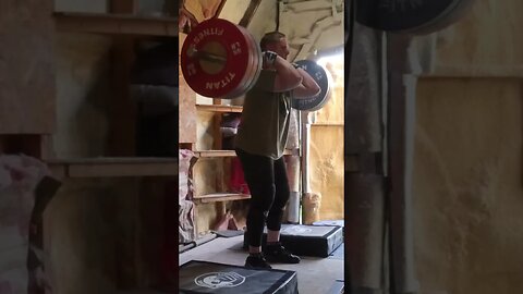 161 kg / 355 lb - Front Squat