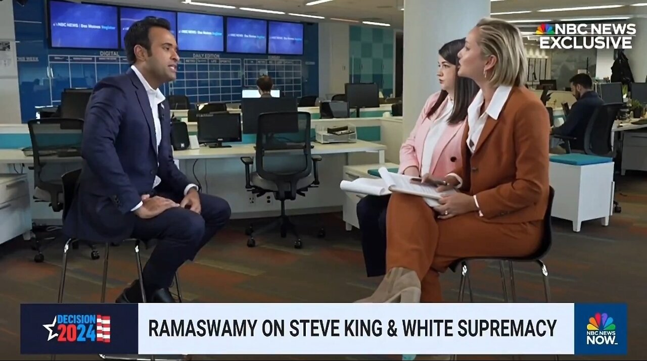 Vivek Ramaswamy BATTLES NBC News Anchor