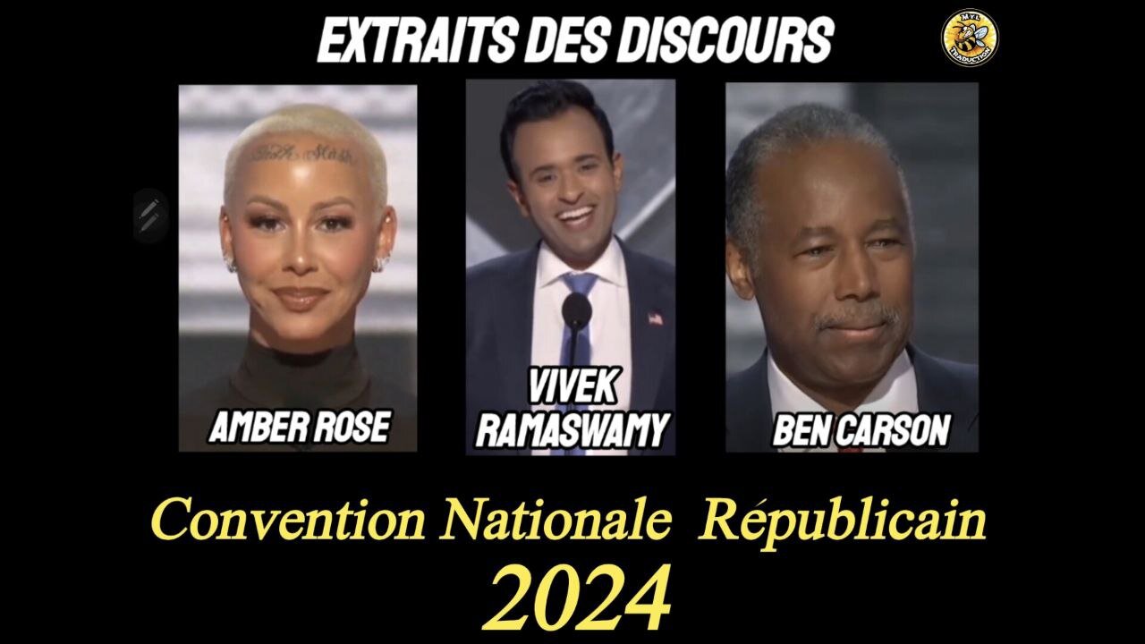 Amber Rose / Vivek Ramaswamy / Ben Carson RNC 2024