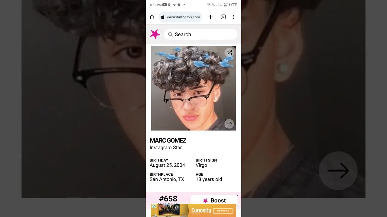 HAPPY 18 BIRTHDAY MARC GOMEZ