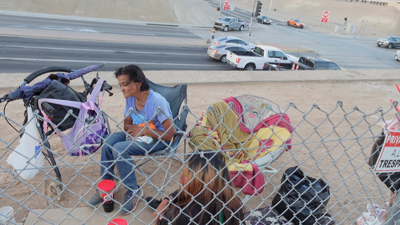 Homeless Encampment off I-17 and Dunlap at MetroCenter Phoenix, AZ