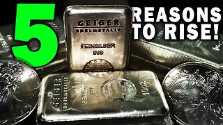 5 Reasons Why Silver WILL RISE In 2023!