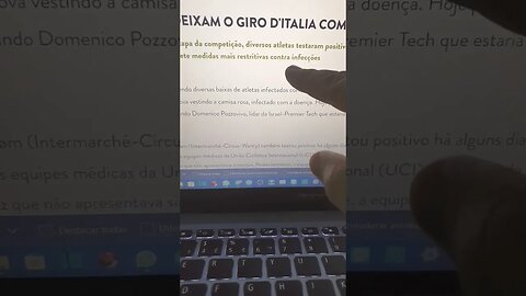 giro d'italia está cheio de casos de covid19 ... é muito triste... pandemia não acabou se protejam
