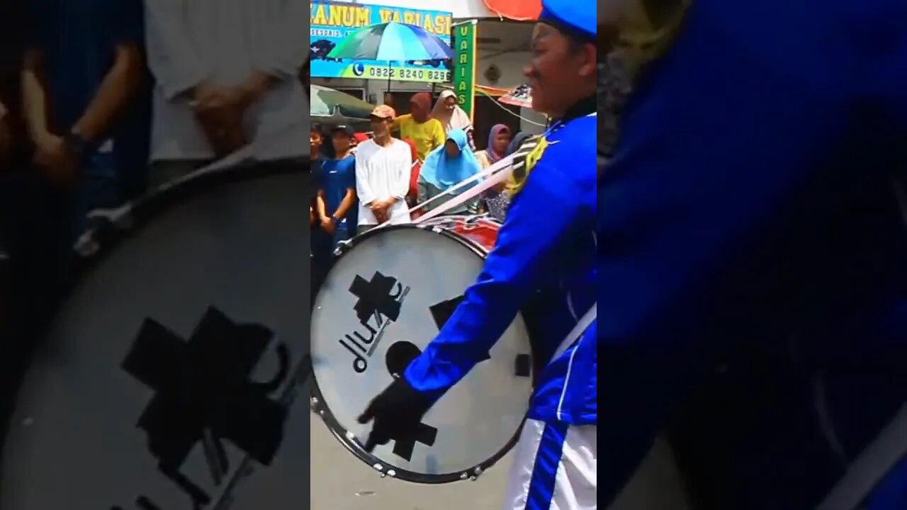 Drumband. Karnaval 17 Agustus 2022. Pagar Alam