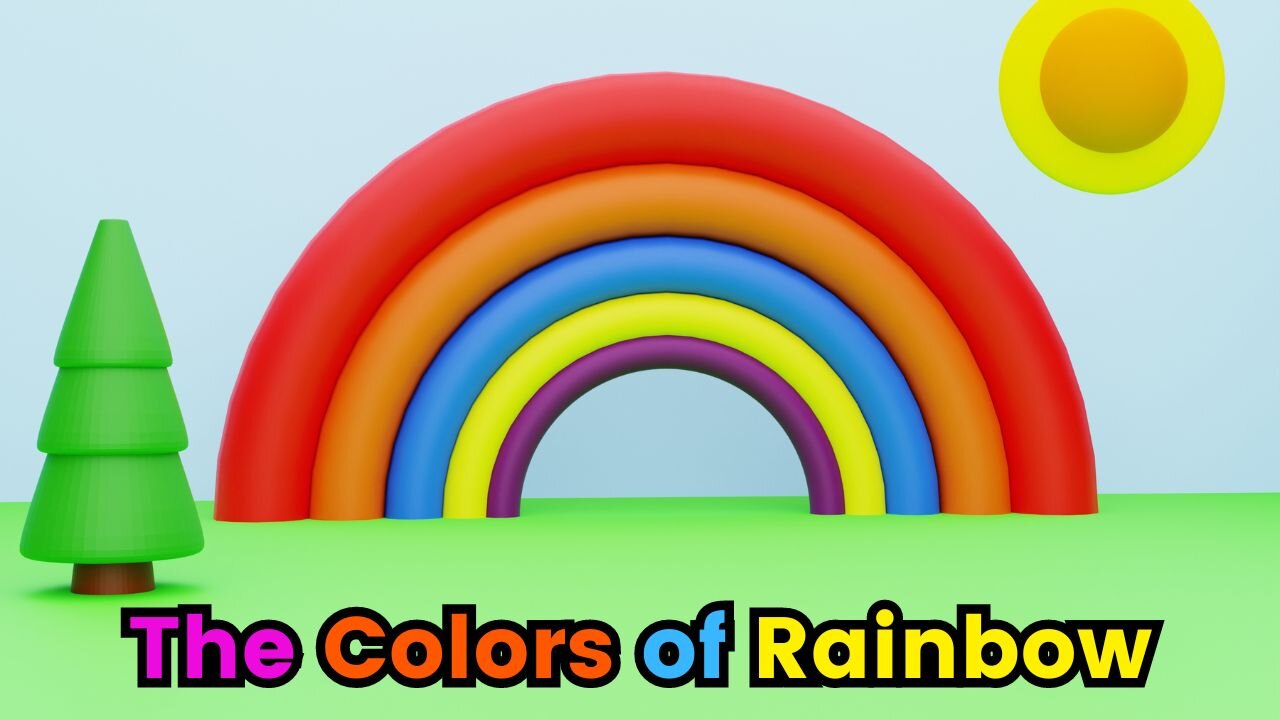 The Rainbow song fir Kids | Kids Songs | Learn different Colors Names | Nursery Rhymes