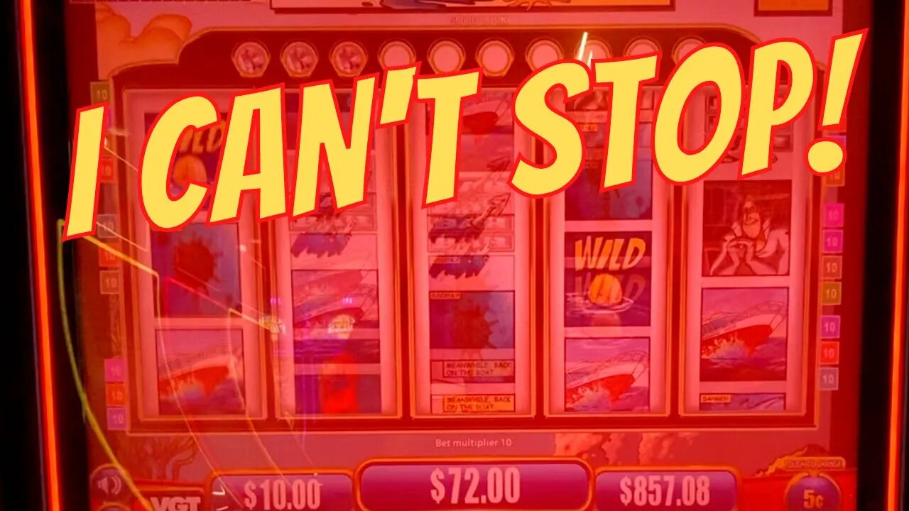 I CAN'T KEEP AWAY FROM THESE SLOTS! #vgt #redscreen