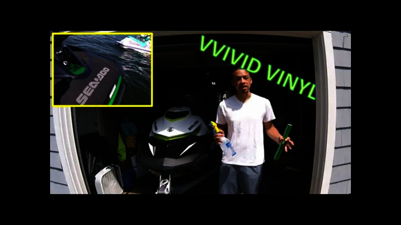 Jetski VVivid Vinyl Wrap - EMERALD GREEN!