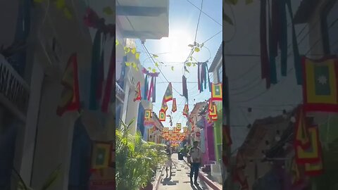 Cartagena early morning - historic area