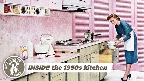 INSIDE the 1950s Kitchen - Life in America