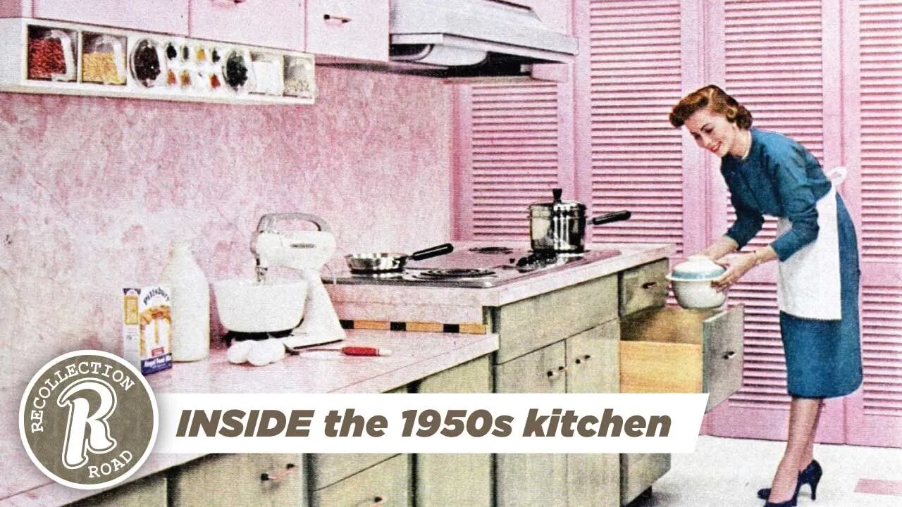 INSIDE the 1950s Kitchen - Life in America