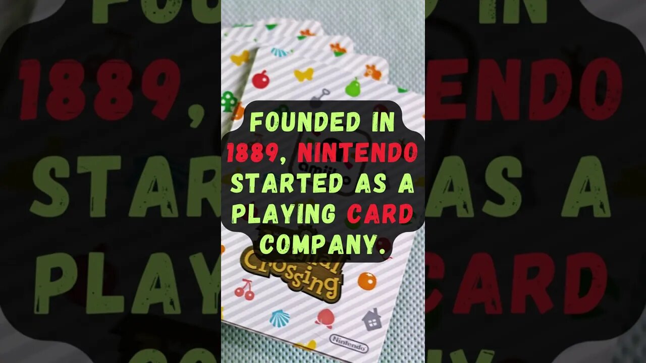 🃏🕵️♂️Uncovering a Fact of History!! #shortsfact #historicalfacts #historyfacts #nintendo #1889