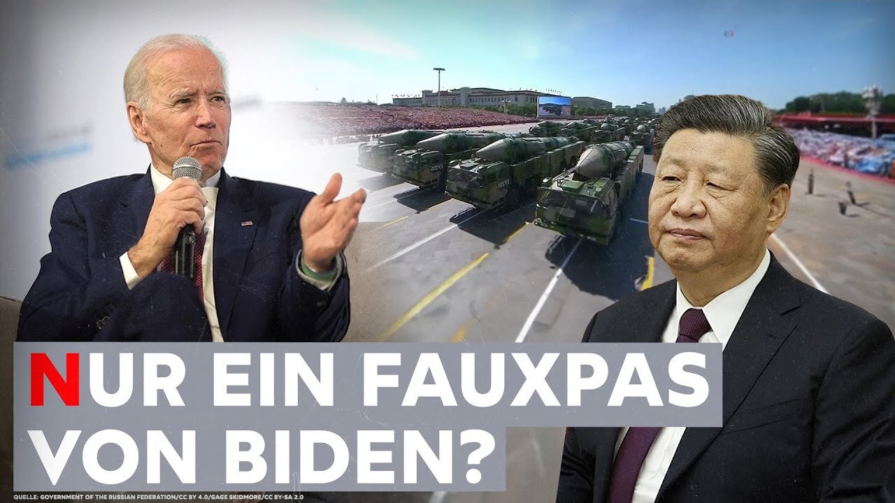 CHINA RÜSTET NUKLEAR AUF – XI BOT FREUNDSCHAFT AN UND BEKAM "DIKTATOR" VON BIDEN