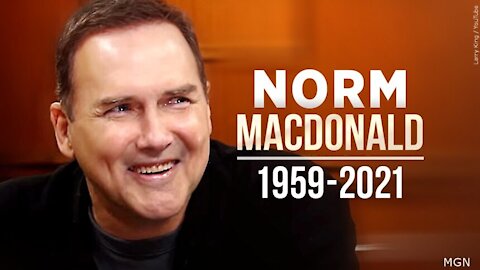 Norm MacDonald's last Joke 😢😢