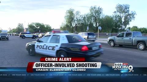 Police continue to search for suspect in officer-involved shooting