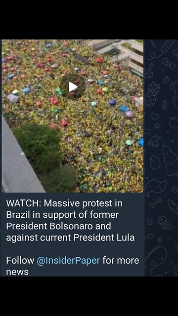 News Shorts: Brazil Anti-Lula Protest