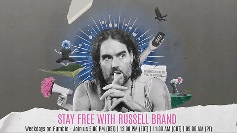 Tucker Carlson meets Russell Brand Stay Free Flashback