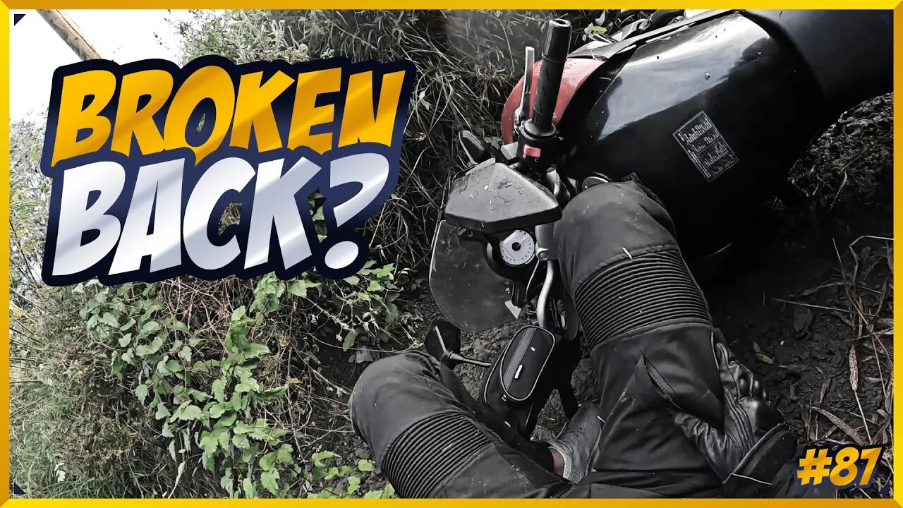 BIKER COULDN'T MOVE AFTER THE CRASH! | BIKE, MOTORCYCLE CRASHES & CLOSE CALLS 2022 [Ep.#87]