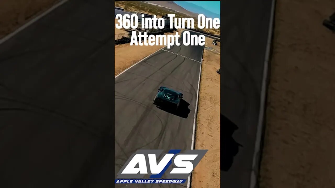 Fearless 360 Drift Maneuver Into Turn One! #fpvdrift #drift #short