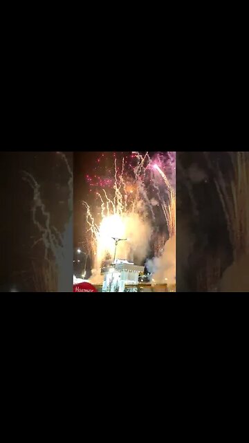 Spectacular Firework Display at Hyderabad's New Secreted Building! #GrandInauguration