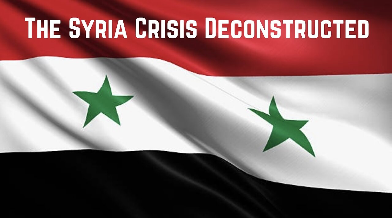 The Syria Crisis Deconstructed by Dr Shiva